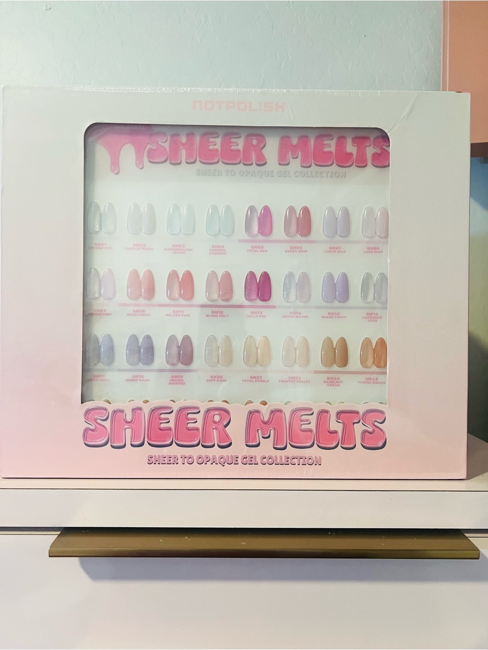 Sheer Melts Gel Nail Collection - Pink Shades